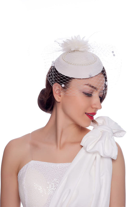 Cocktail Party Hat Wedding Veil