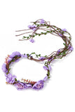 Newly arrived Rattan Flower Vine Crown Tiaras Necklace Belt Party Decoration
