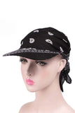 6 Colors Womens Chemo Cancer Head Scarf Hat Summer Folding Anti-UV Golf Tennis Sun Visor Cap