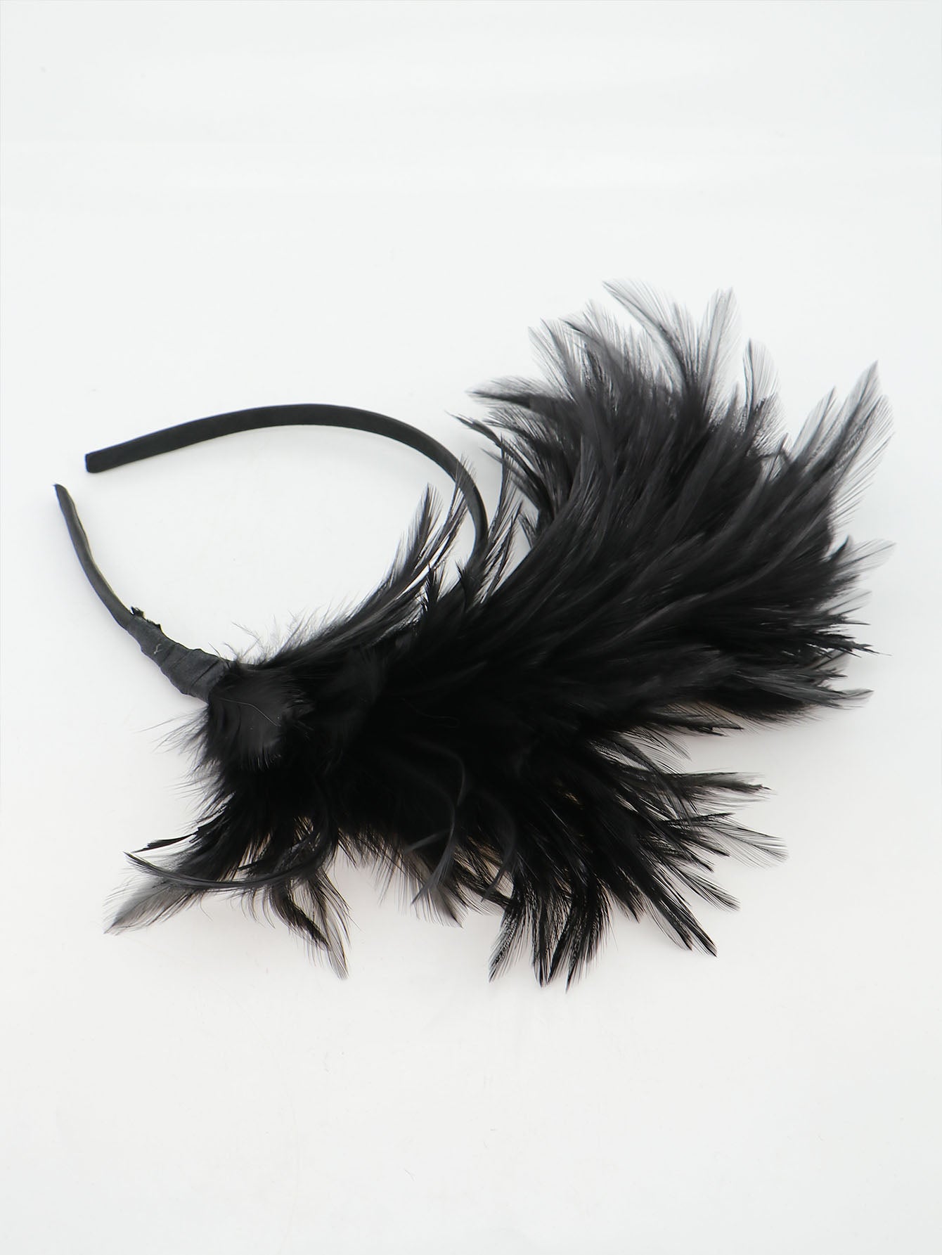 Vintage Exaggerated Feather Headband